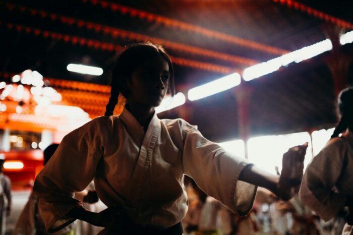 Karate technikos seminaras.